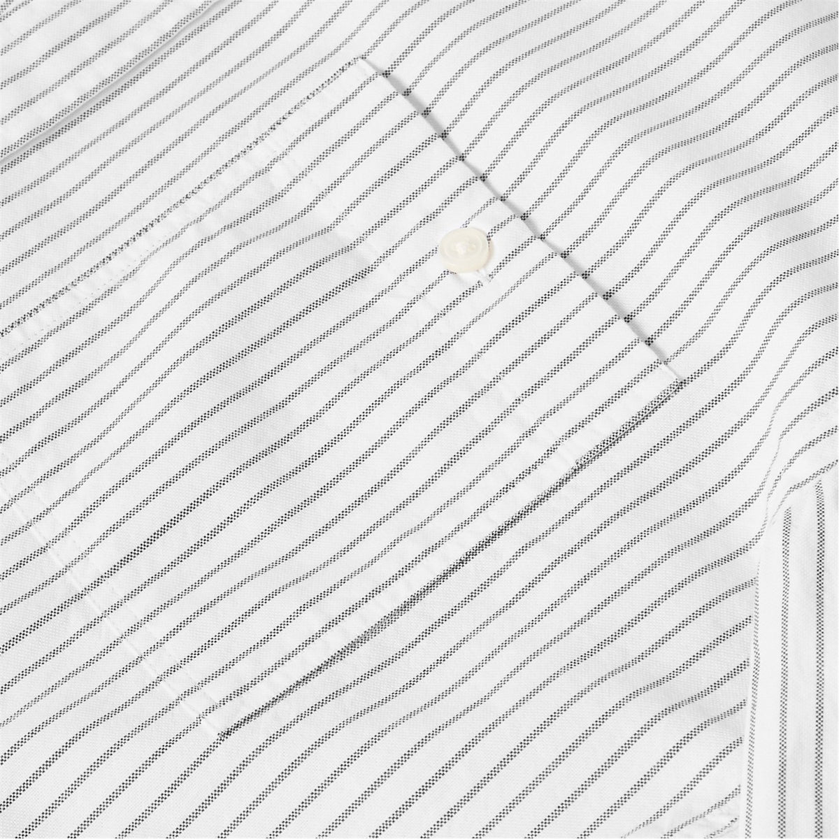 White - Side - Boss Mens S-Roan Oxford Long-Sleeved Button-Down Shirt