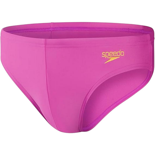 Purple - Front - Speedo Mens Solar Swim Briefs