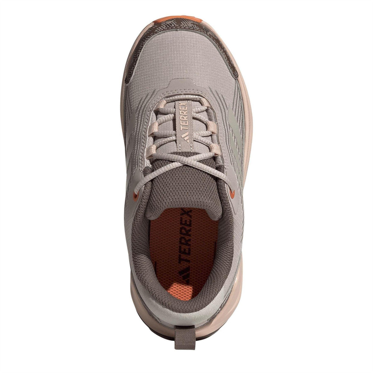 Taupe - Pack Shot - Adidas Womens-Ladies Terrex Trailmaker Waterproof Hiking Shoes