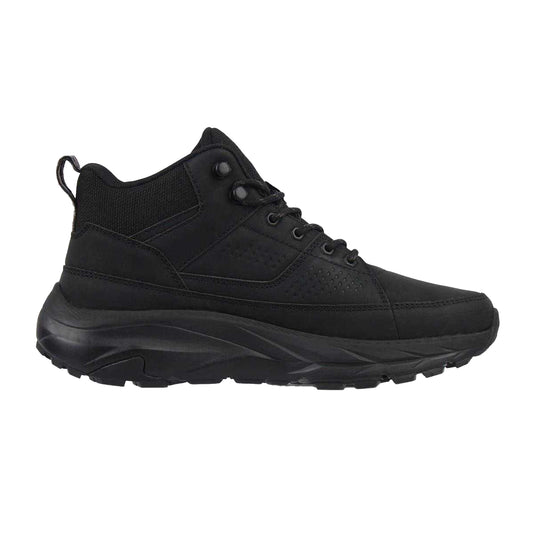 Black - Front - Firetrap Mens Hiker Hiking Boots