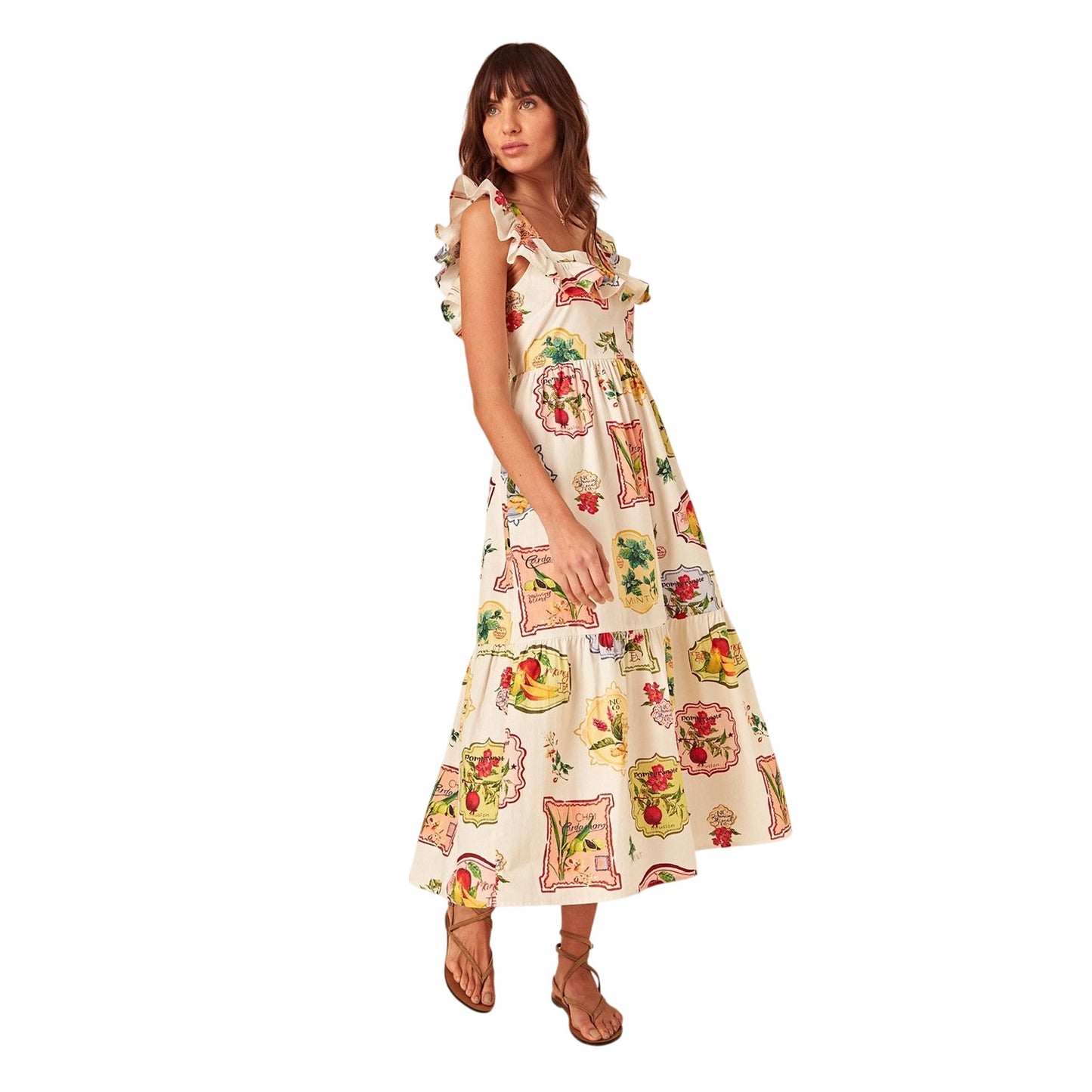 Multicoloured - Side - Nobody´s Child Womens-Ladies Cassidy Printed Midi Dress