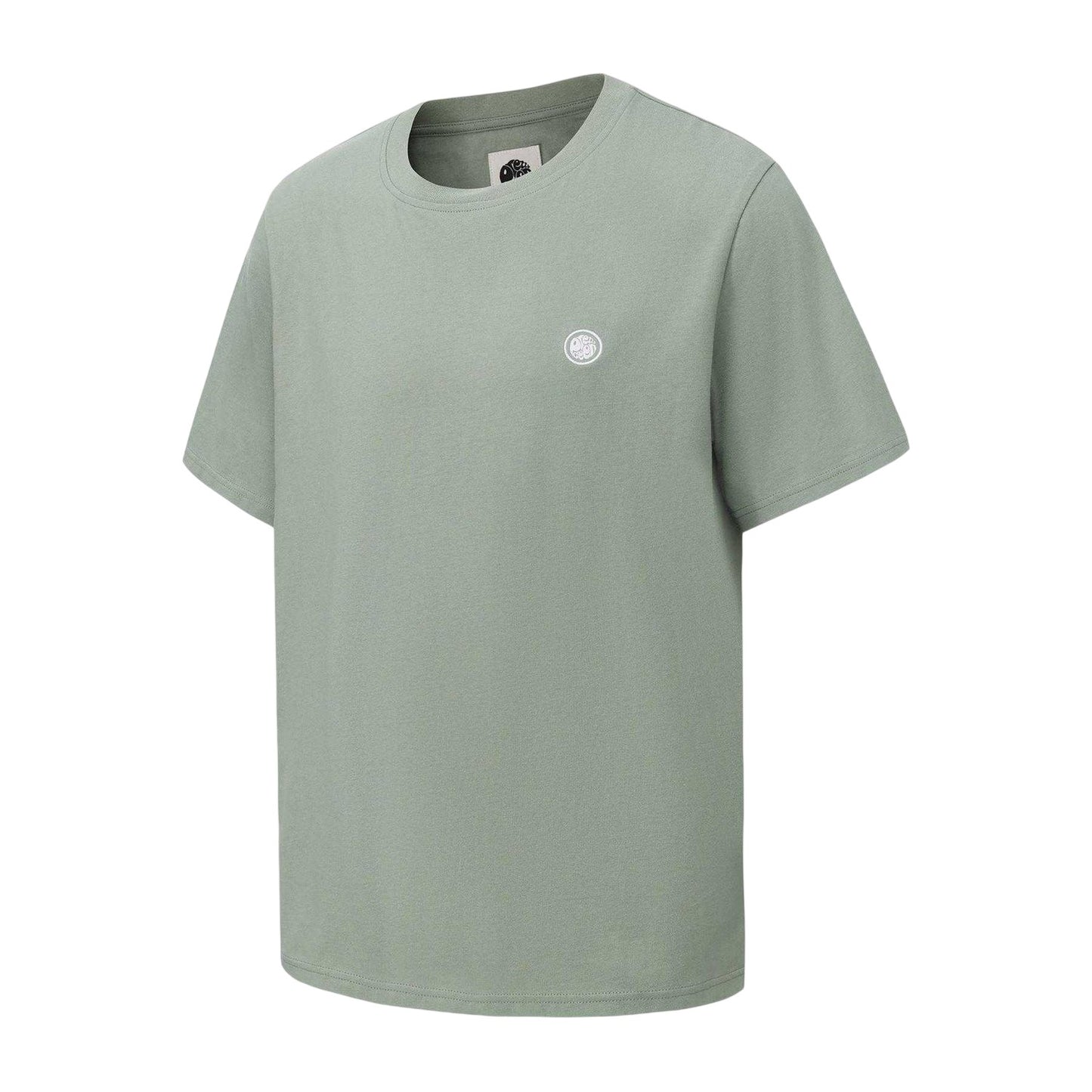 Light Green - Side - Pretty Green Mens Small Logo Cotton T-Shirt