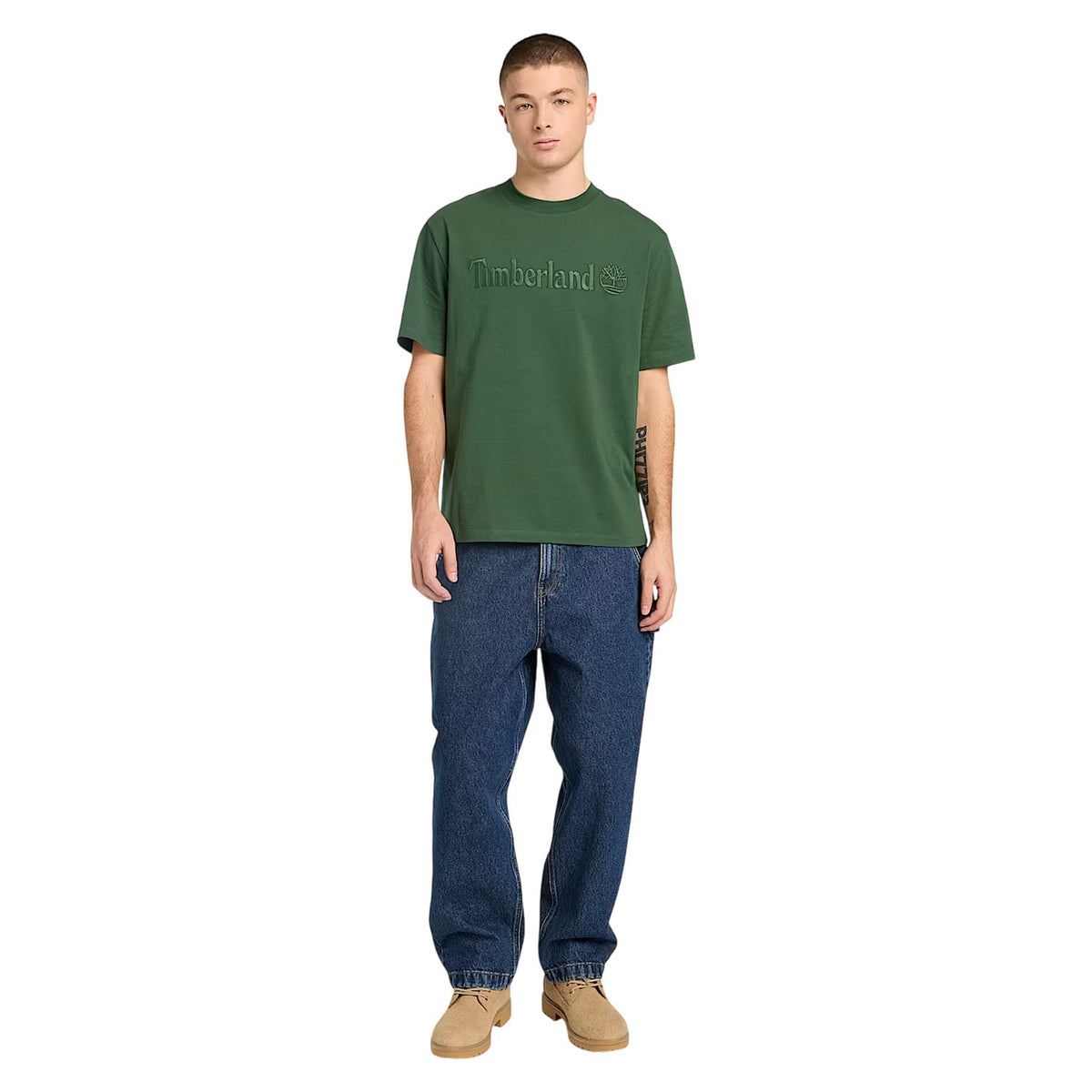 Pine Green - Pack Shot - Timberland Mens Hampton T-Shirt