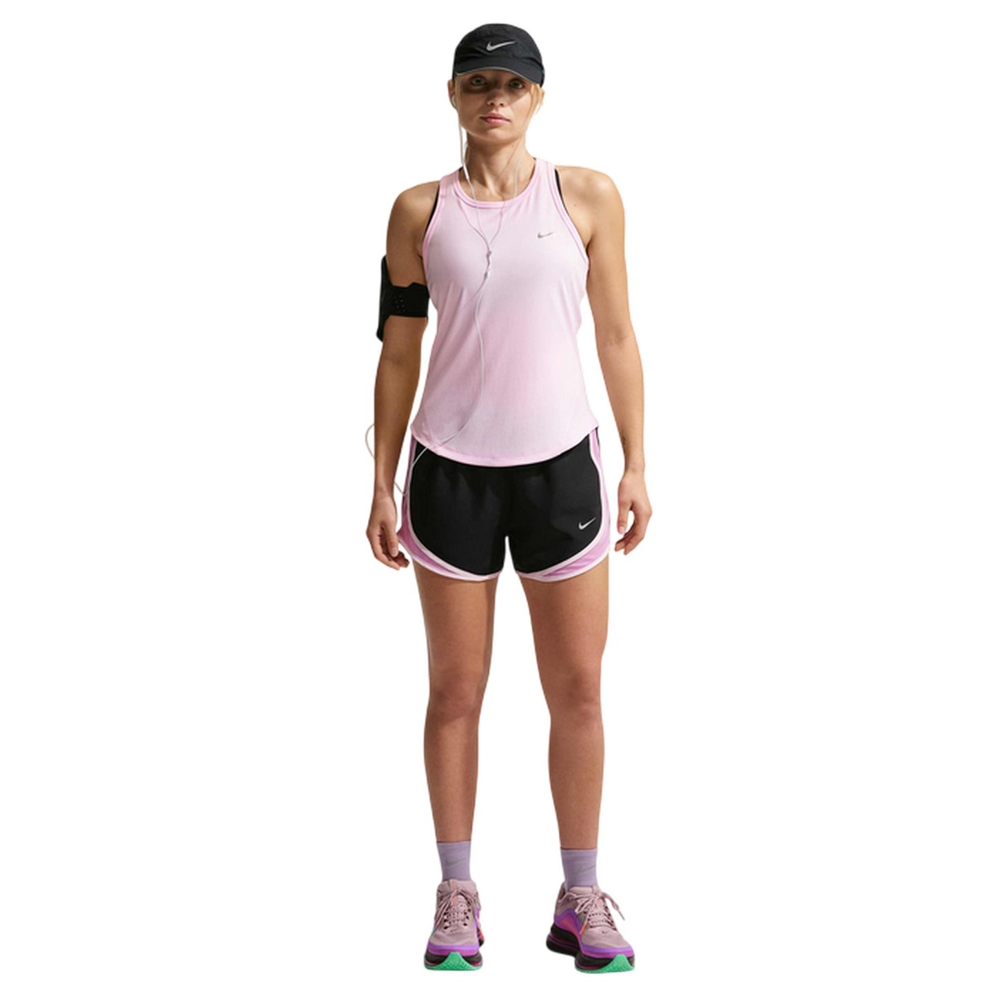 Pink Foam - Lifestyle - Nike Womens-Ladies Tempo Sleeveless Tank Top