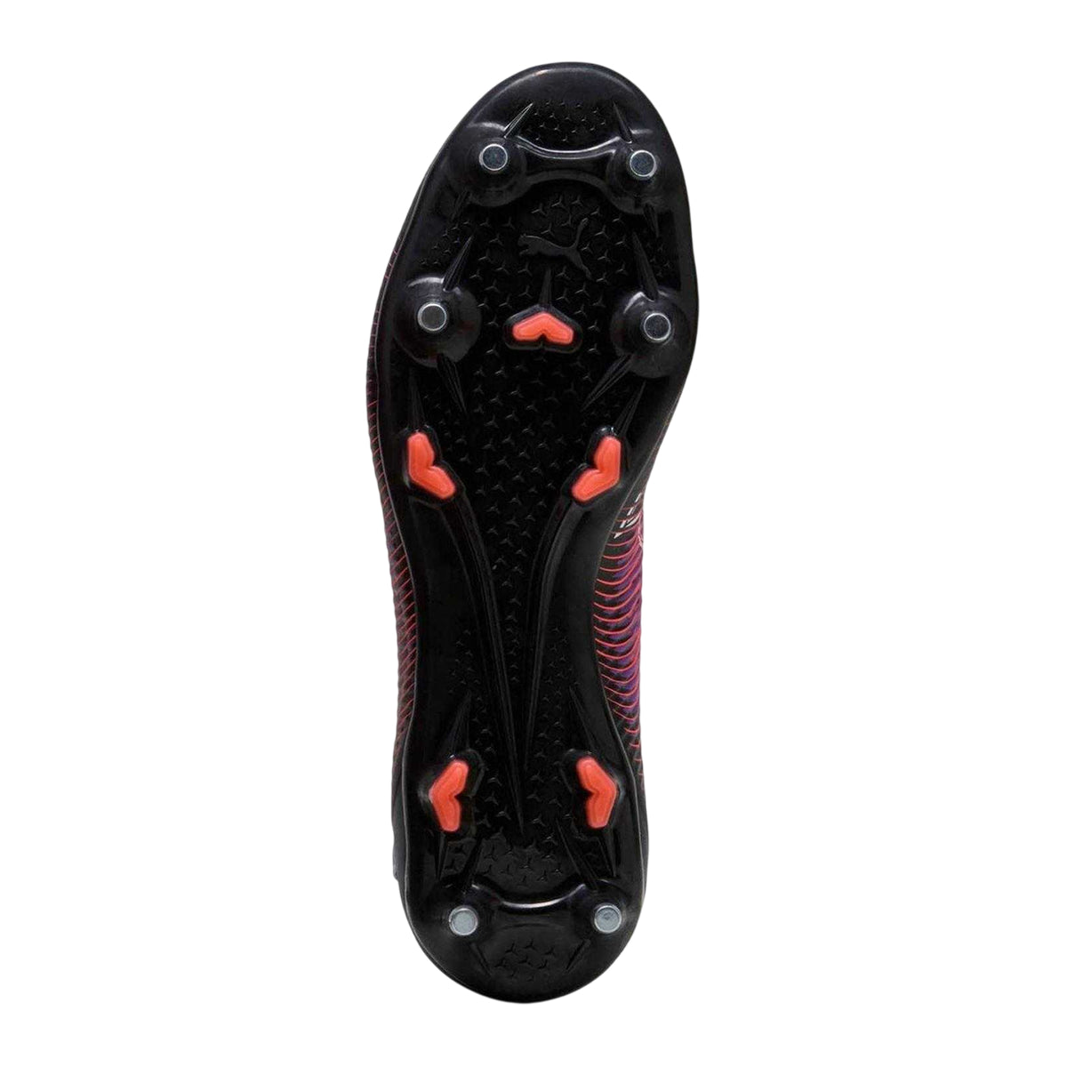 Black - Pack Shot - Puma Mens Future 8 Pro Wavy Pattern Knitted Collar Soft Ground Football Boots