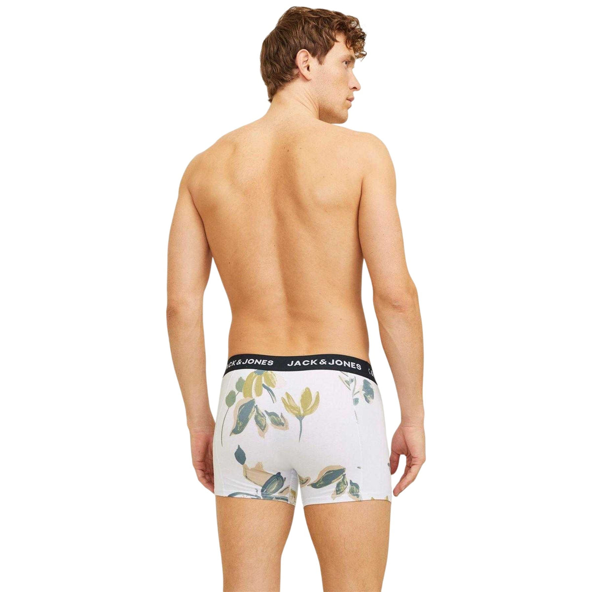 Iron Gate - Pack Shot - Jack And Jones Mens Abstract Boxer Shorts (Pack of 3)