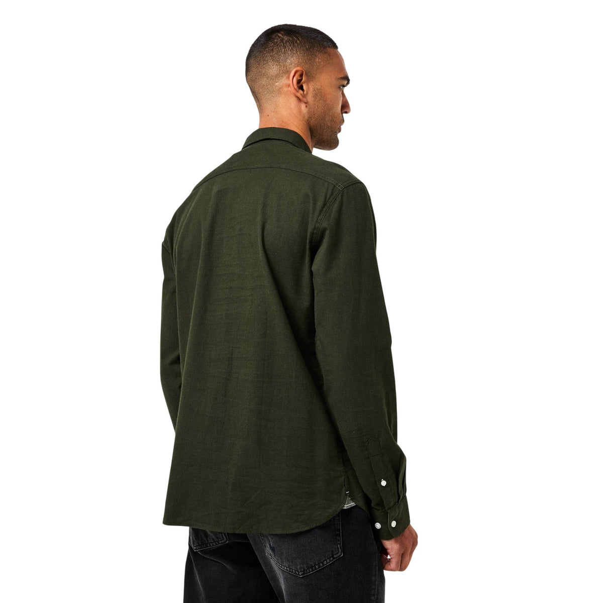 Rosin - Pack Shot - Only Mens Plain Regular Long-Sleeved Button-Down Shirt