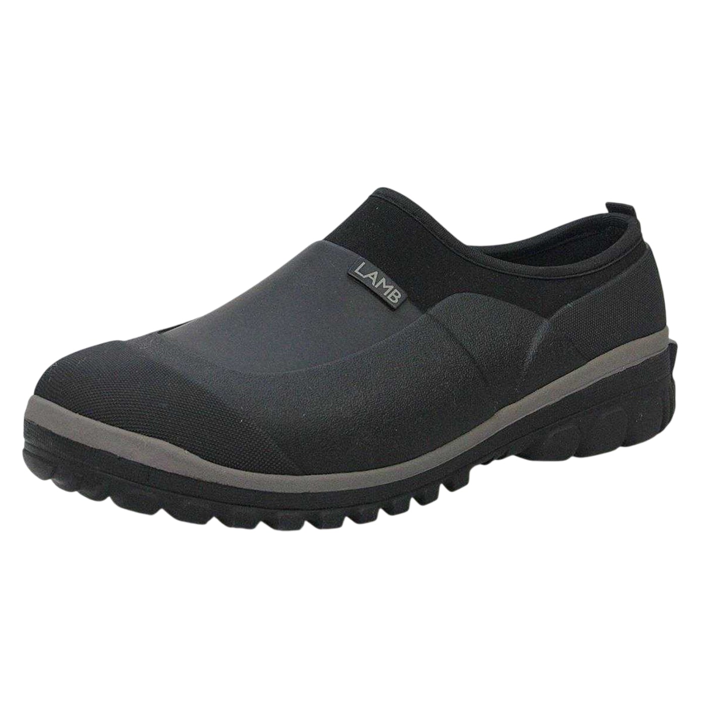 Black - Lifestyle - Lamb Mens Gardening Garden Clogs