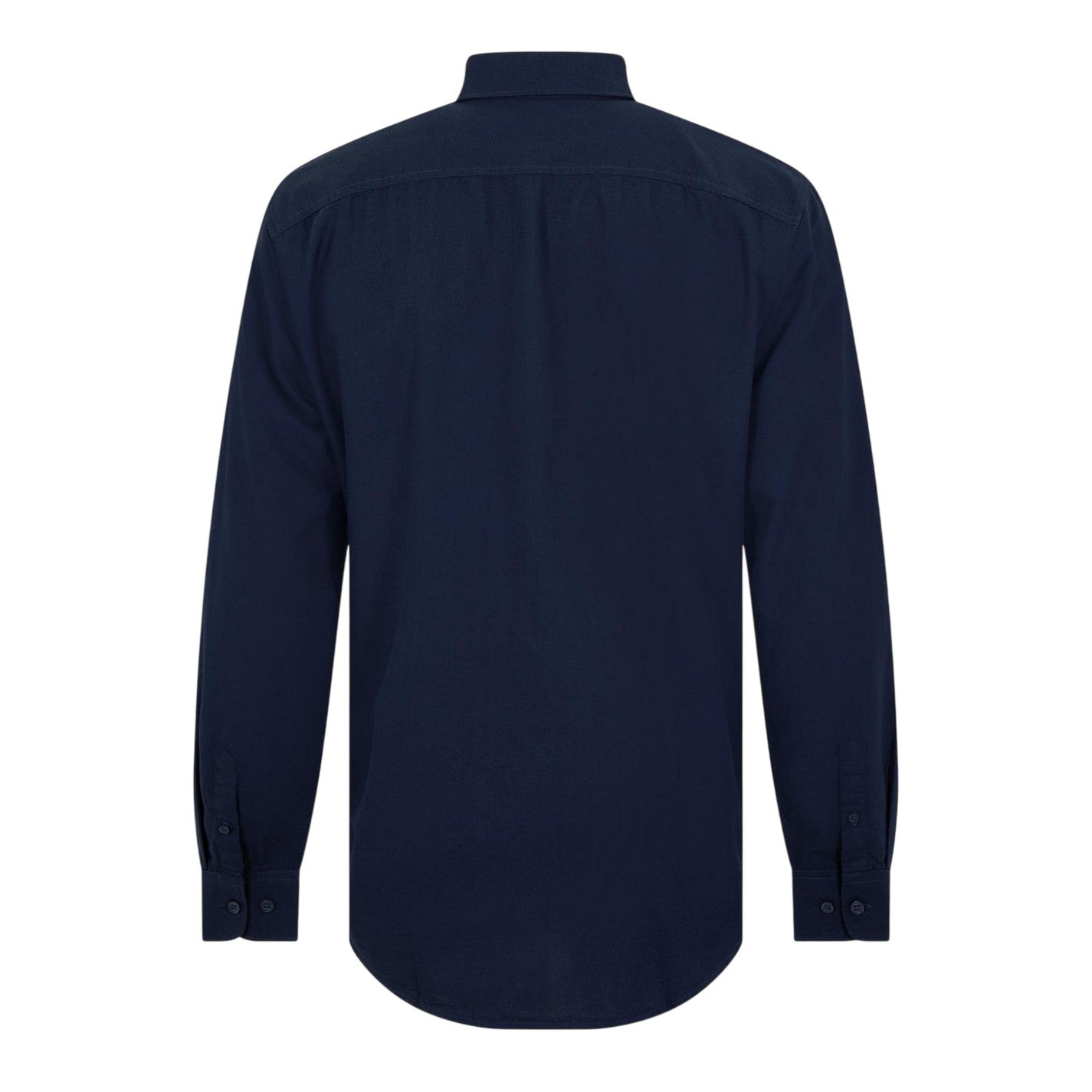 Yale Blue - Back - Original Penguin Mens Oxford Long-Sleeved Button-Down Shirt