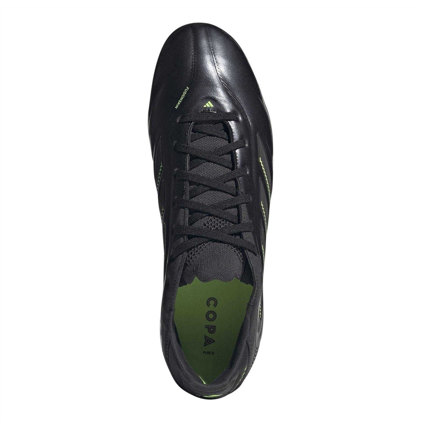 Black-Lead - Lifestyle - Adidas Mens Copa Pure III League Firm Ground Football Boots