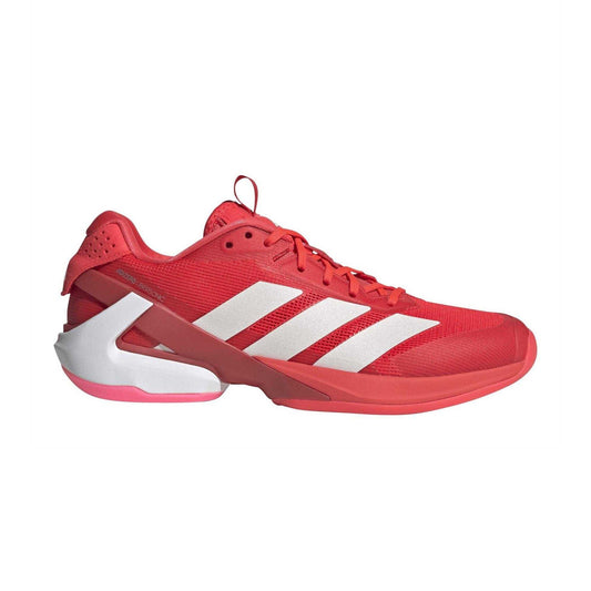 Lucid Red - Front - Adidas Mens Adizero Ubersonic 5 Tennis Shoes