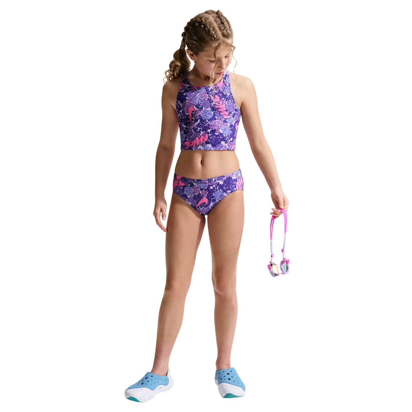 Light Thistle - Lifestyle - Nike Girls Floral Bikini Set