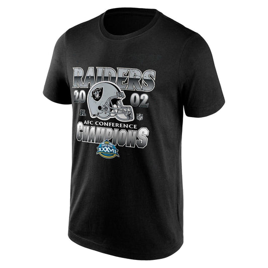 Black - Front - Oakland Raiders Mens NFL T-Shirt