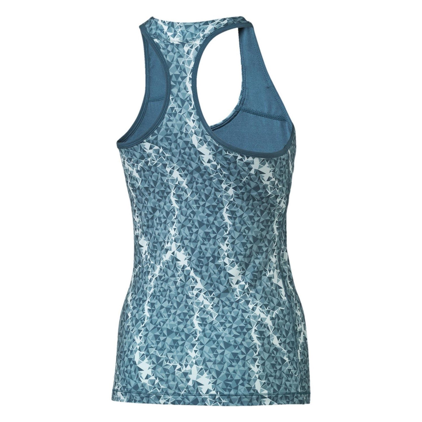 Blue - Back - Puma Womens-Ladies Put Eyes On Me Vest Top