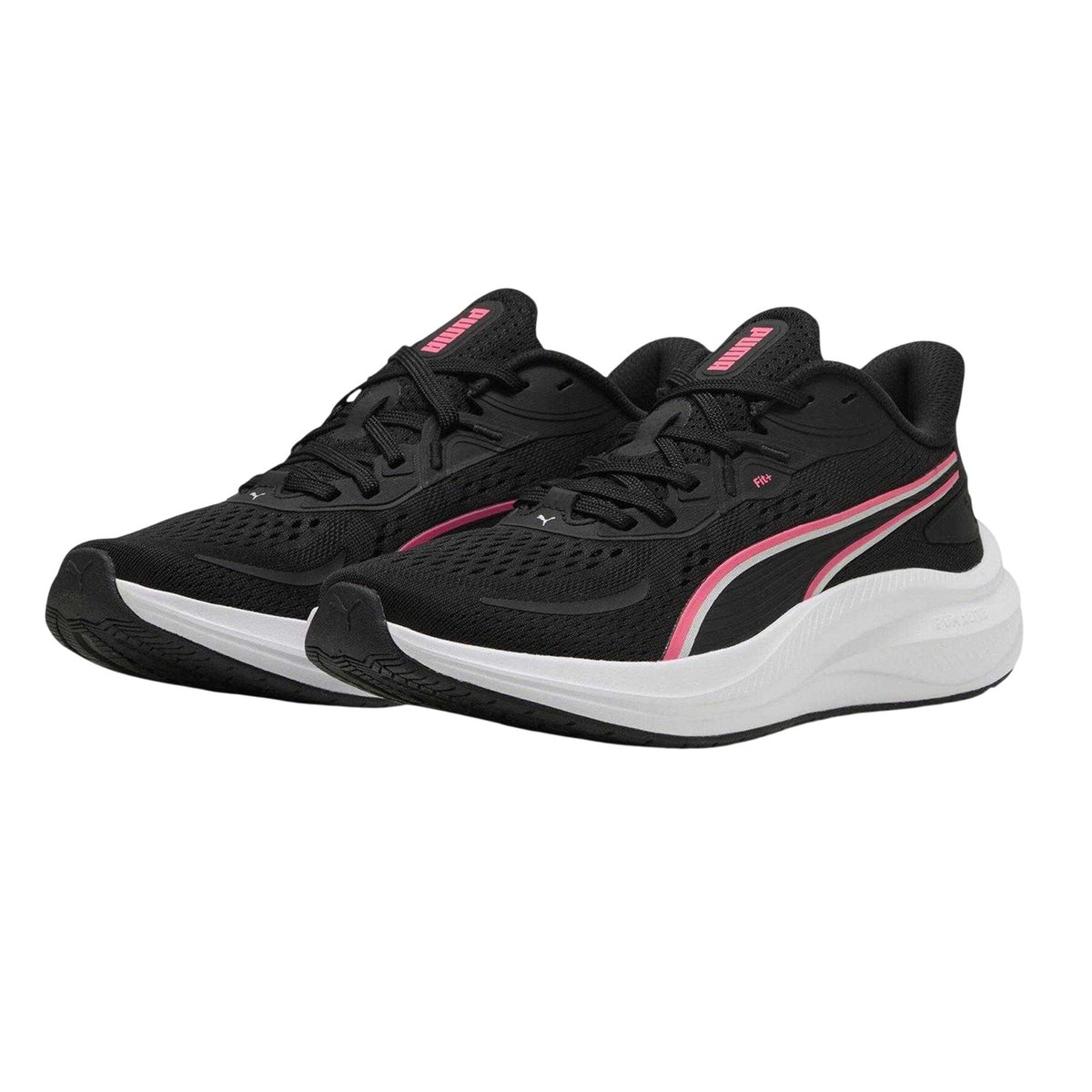 Black-Pink - Lifestyle - Puma Womens-Ladies Skyrocket 2 Trainers