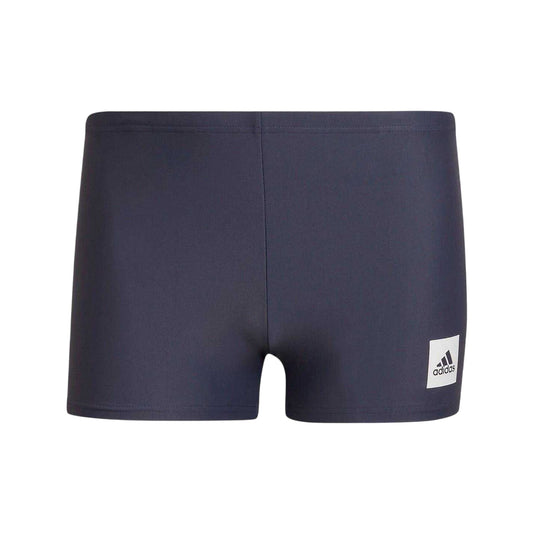 Navy - Front - Adidas Mens Solid Swim Shorts