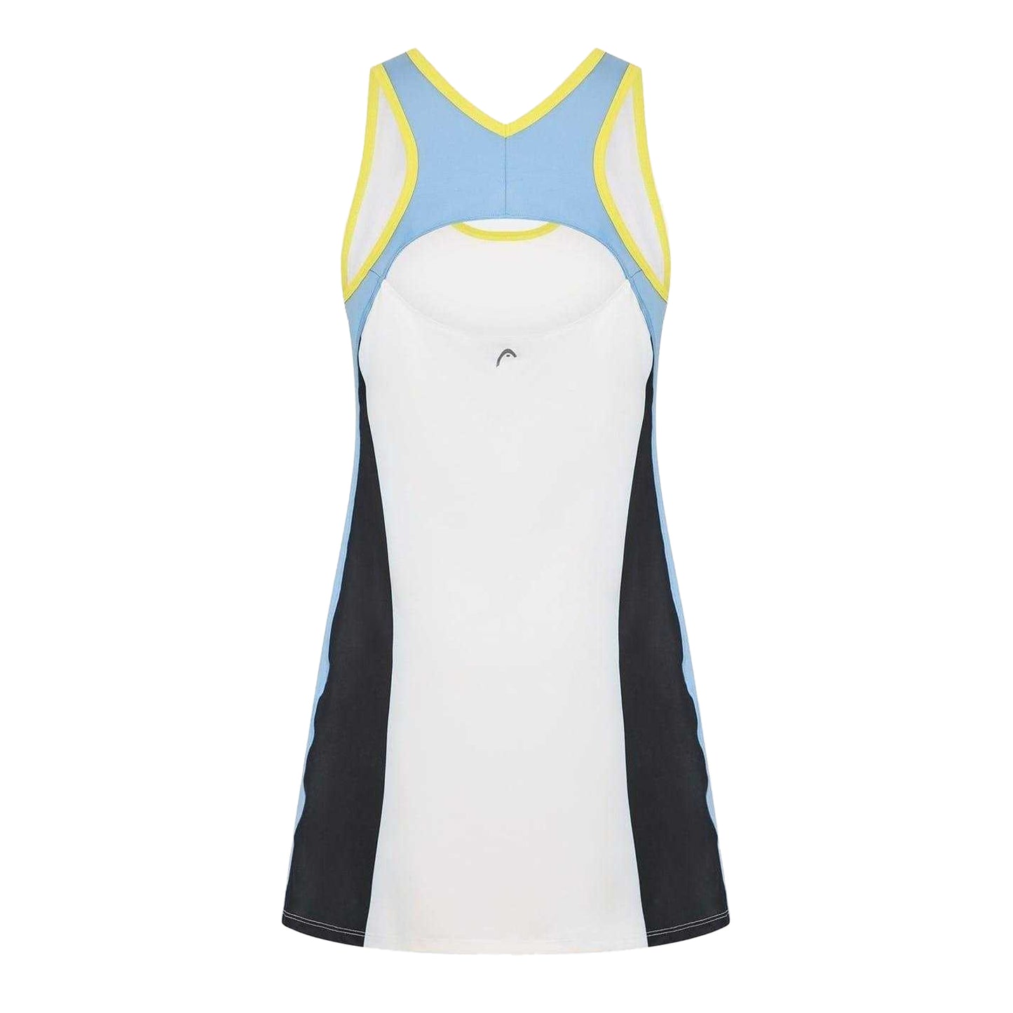 Multicoloured - Back - Head Womens-Ladies Fiona Colour Block Tank Dress