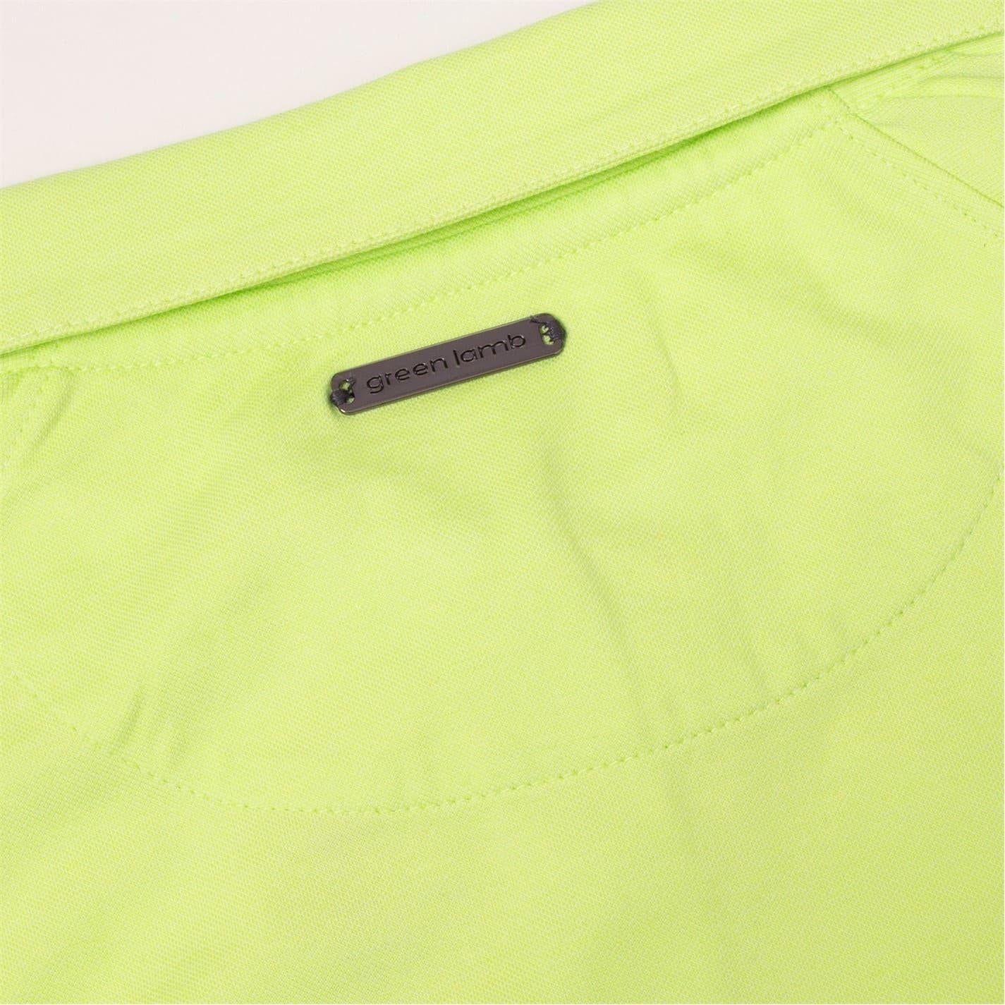 Lime - Lifestyle - Calvin Klein Womens-Ladies Collared Short-Sleeved Polo Shirt