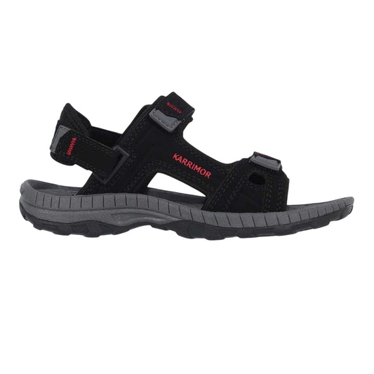 Black - Front - Karrimor Childrens-Kids Antibes Sandals