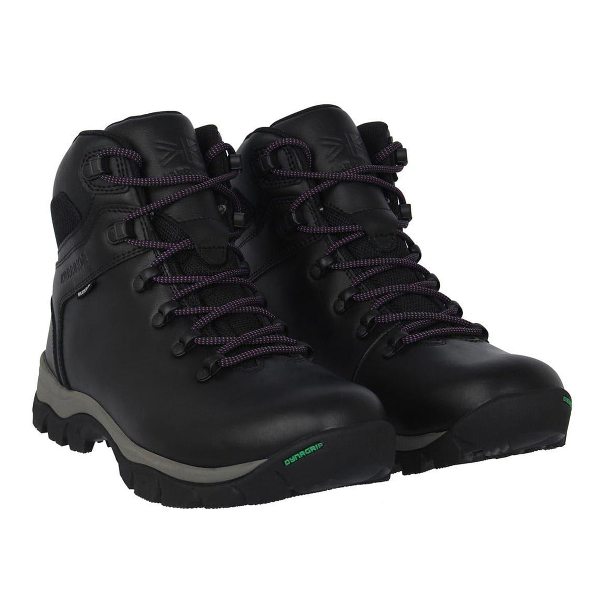 Black - Pack Shot - Karrimor Womens-Ladies Skiddaw Walking Boots