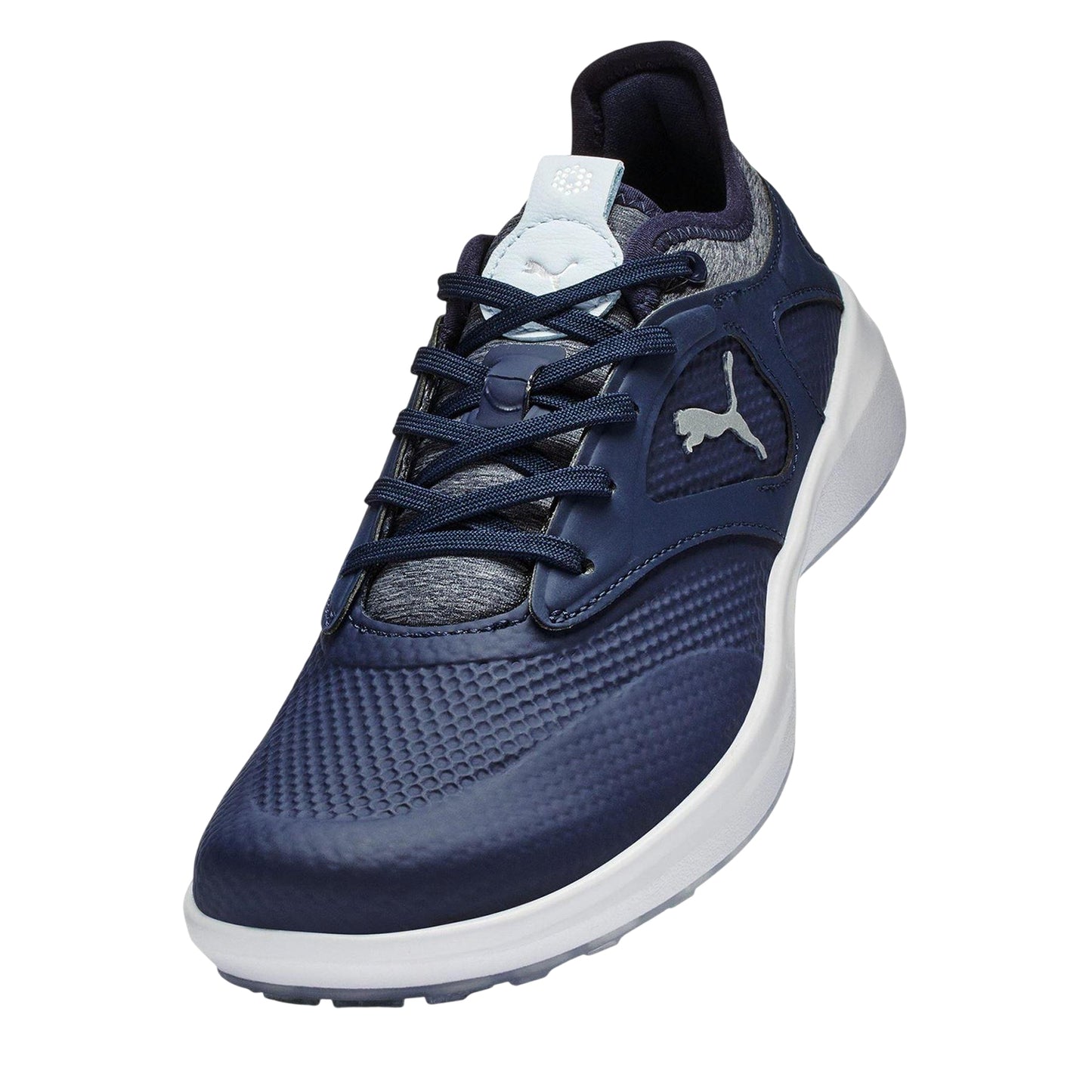 Navy-Ice Blue - Lifestyle - Puma Womens-Ladies Ignite Malibu Spikeless Golf Shoes