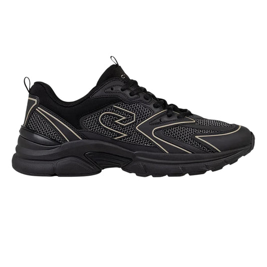 Black-Gold - Front - Cruyff Mens Scorpius Trainers