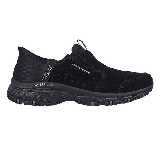 Black - Front - Skechers Womens-Ladies Sunapee Rugged Leather Boots