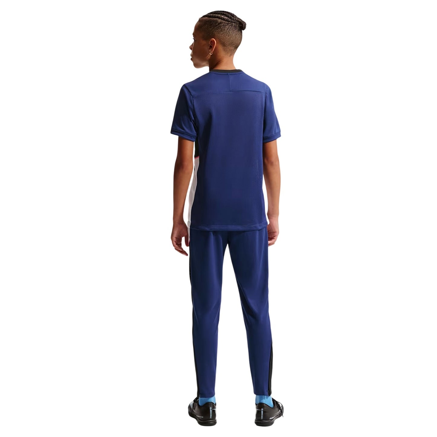 Blue-Pink - Lifestyle - Nike Childrens-Kids Academy Swoosh Top