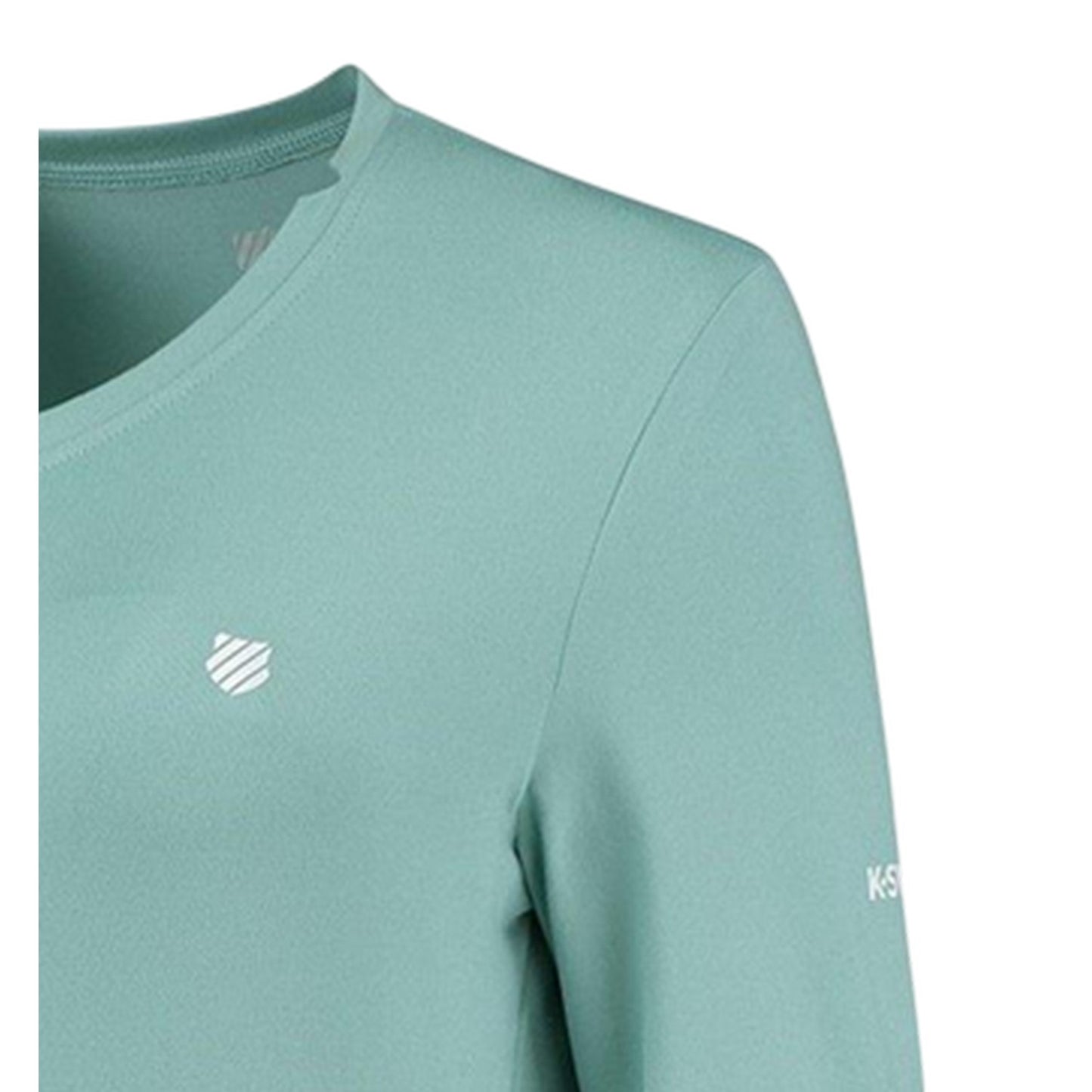 Blue - Lifestyle - K-Swiss Womens-Ladies Hypercourt Logo Regular T-Shirt