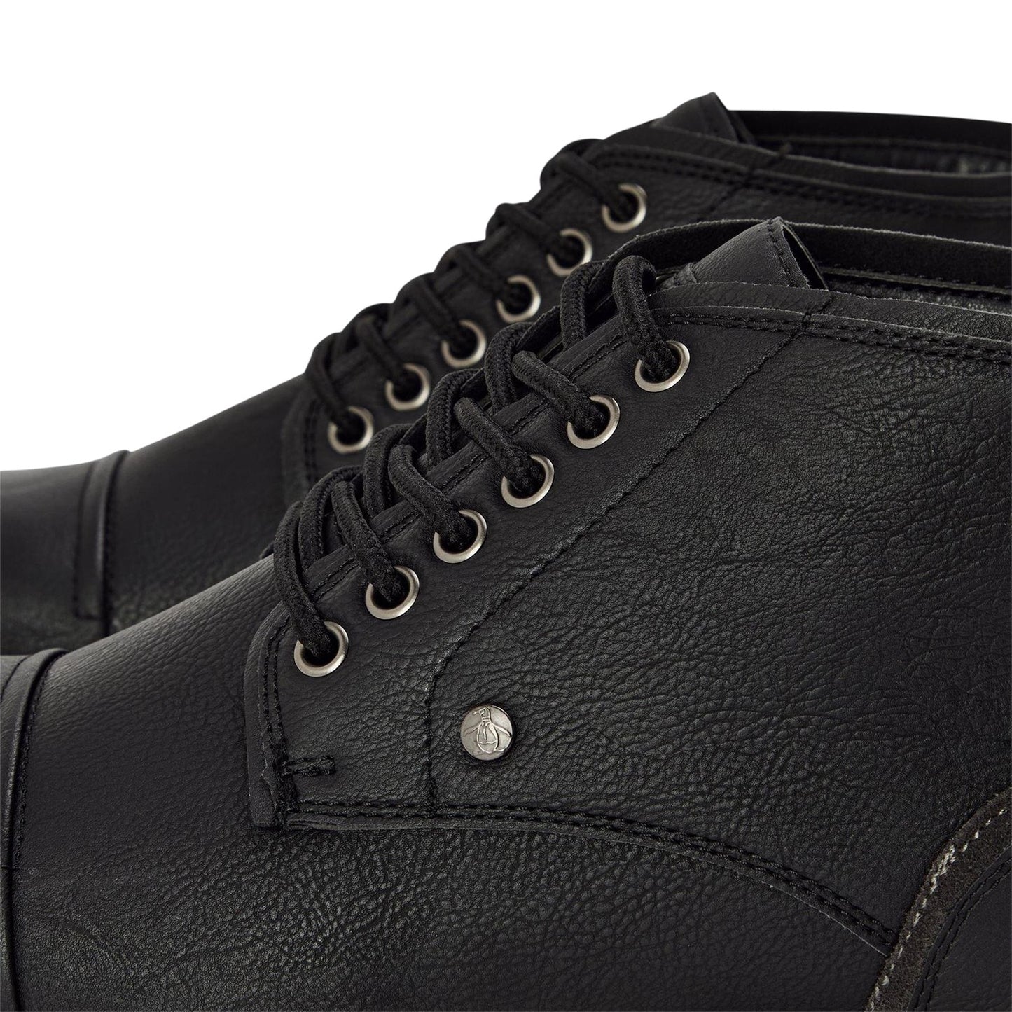 Black - Lifestyle - Original Penguin Mens Chukka Boots