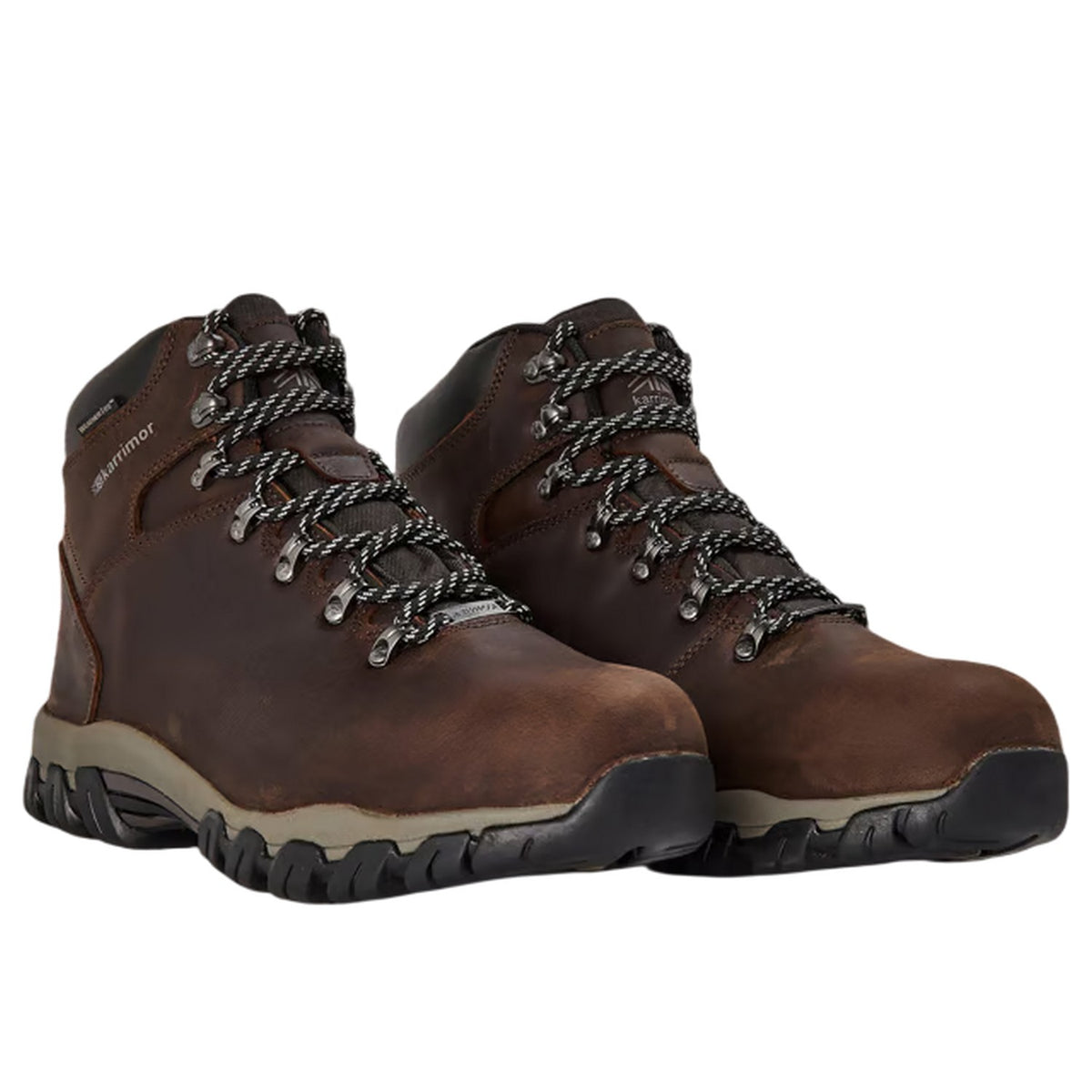 Chocolate - Lifestyle - Karrimor Womens-Ladies Mendip Leather Hiking Boots