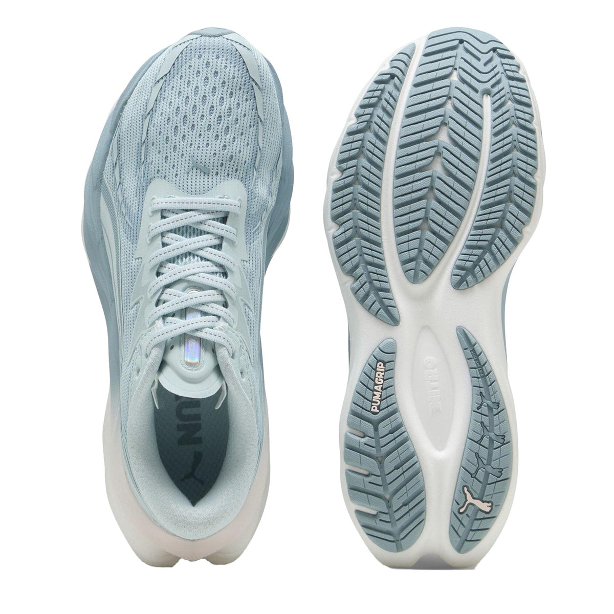 Blue-White - Lifestyle - Puma Womens-Ladies Nitro 4 Trainers