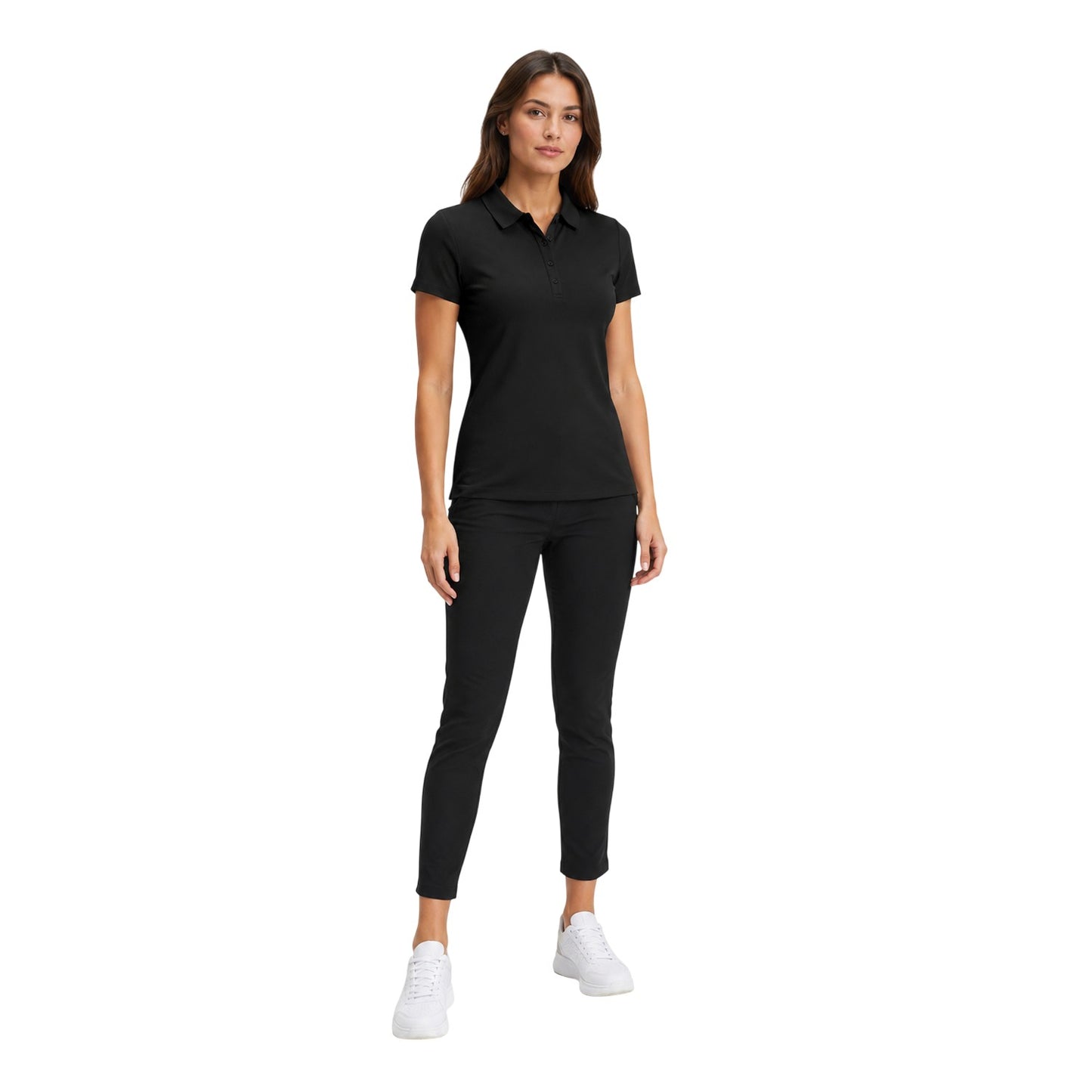 Caviar - Lifestyle - Callaway Womens-Ladies Polyester Short-Sleeved Polo Shirt