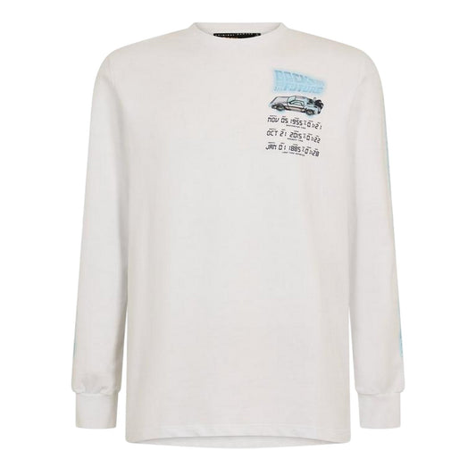 White - Front - Back To The Future Mens Criminal Damage T-Shirt