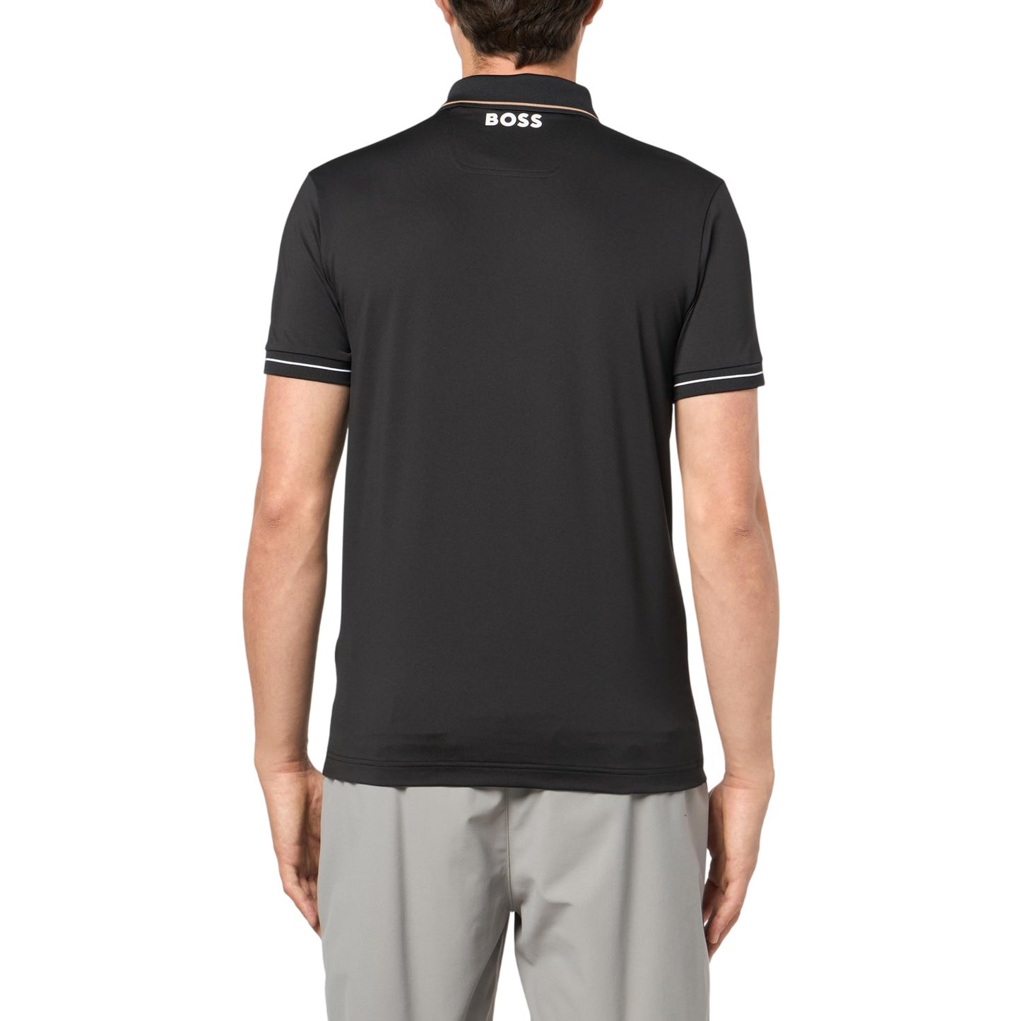 Black - Lifestyle - Boss Mens Paul Regular Polo Shirt