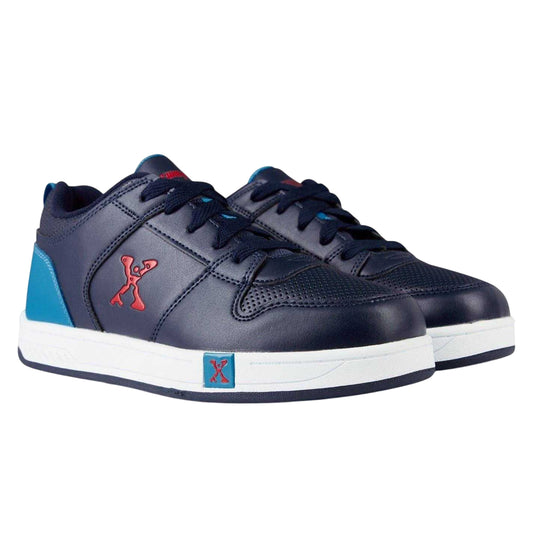 Blue - Front - Sidewalk Sport Childrens-Kids Street Lace Up Trainers