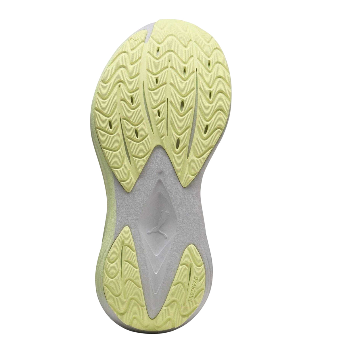 Silver-Green - Lifestyle - Puma Womens-Ladies Maxima Pro Trainers