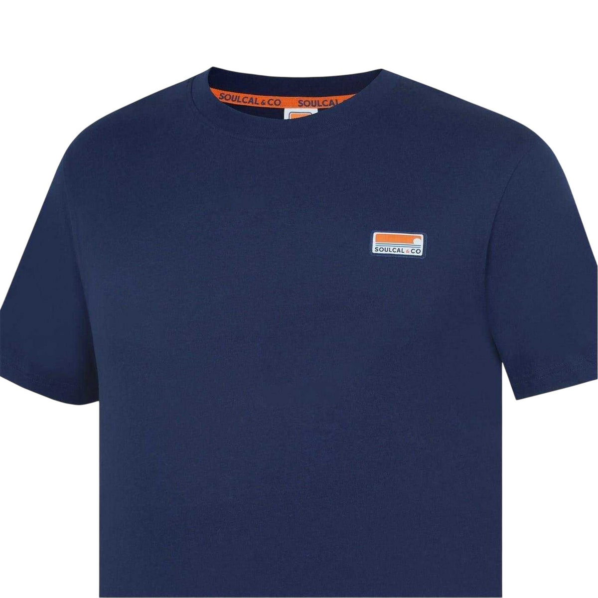 Navy - Lifestyle - SoulCal Mens Signature Regular T-Shirt