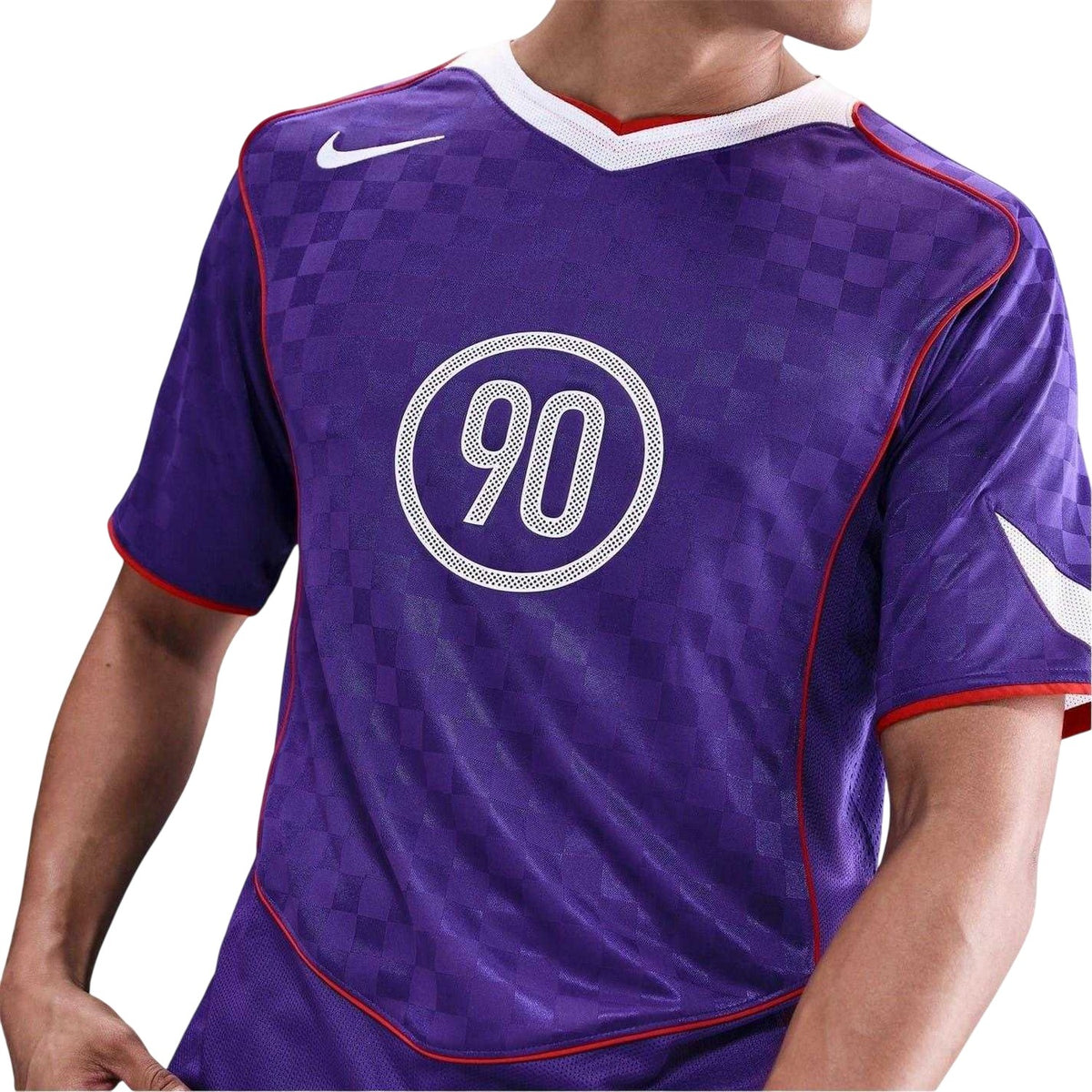 Court Purple - Side - Nike Mens T90 Dri-FIT Jersey