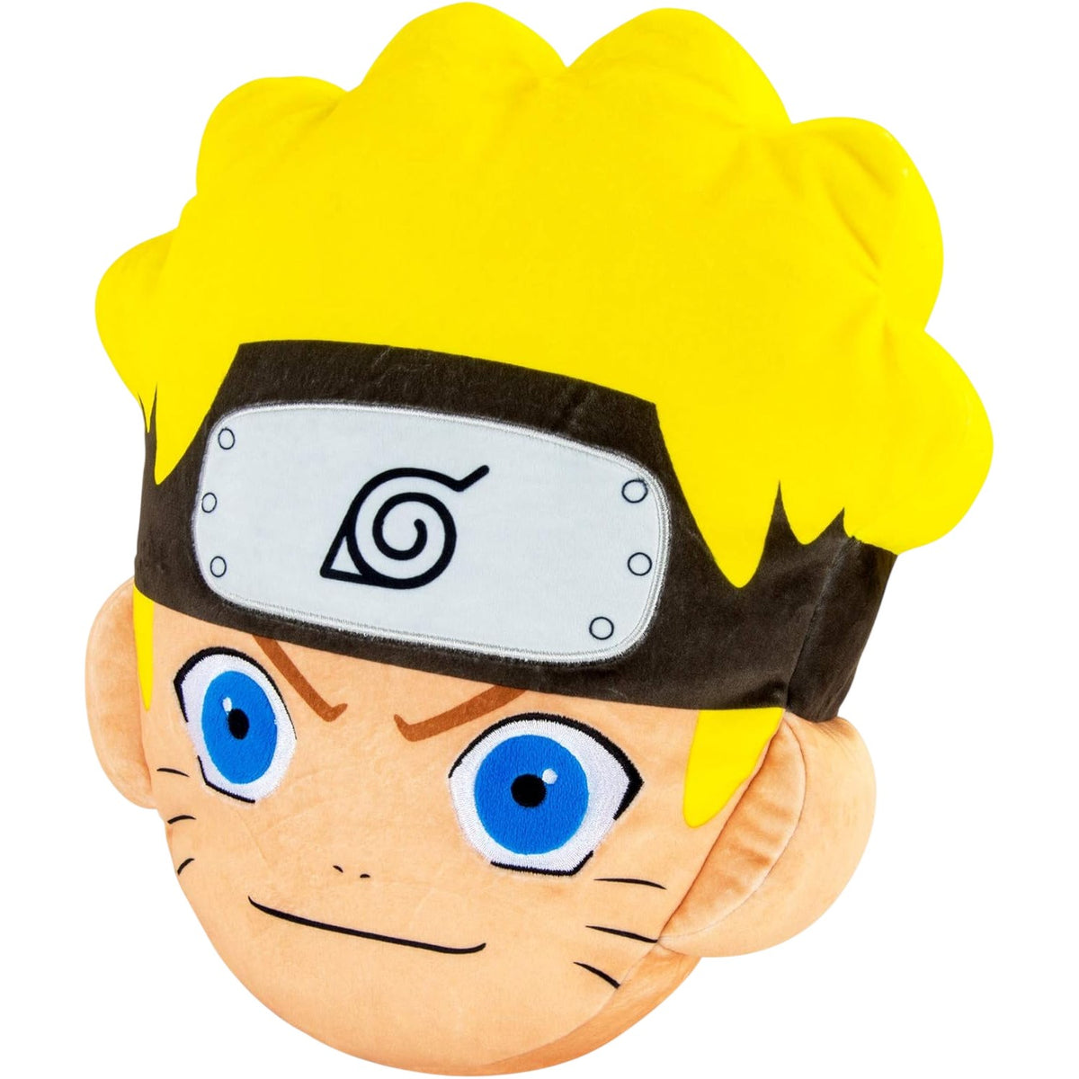 Multicoloured - Side - Naruto Head Plush Toy