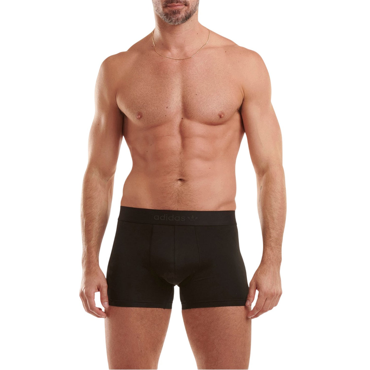 Black - Pack Shot - Adidas Mens Originals Underwear