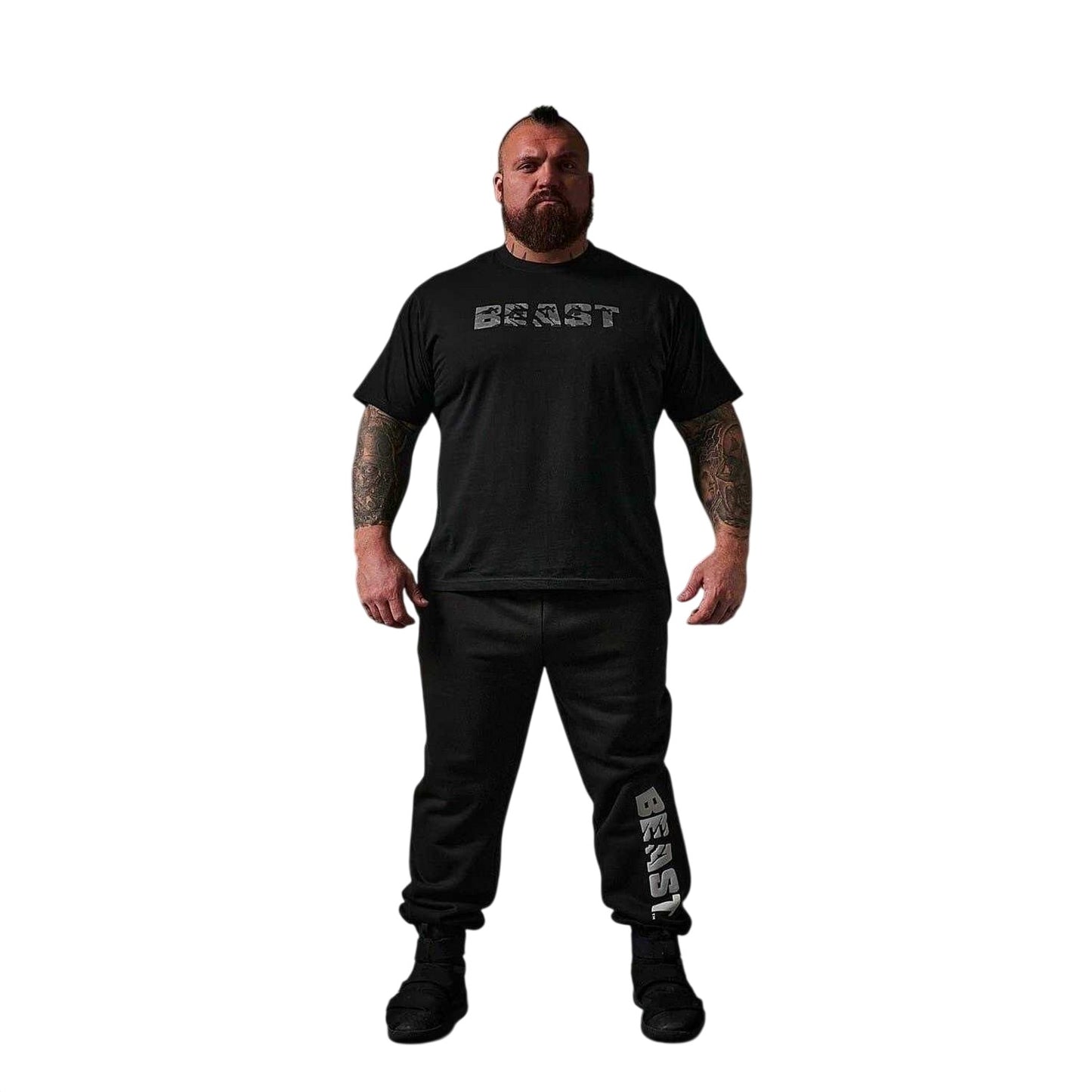 Black - Lifestyle - BEAST Mens Core Camo T-Shirt