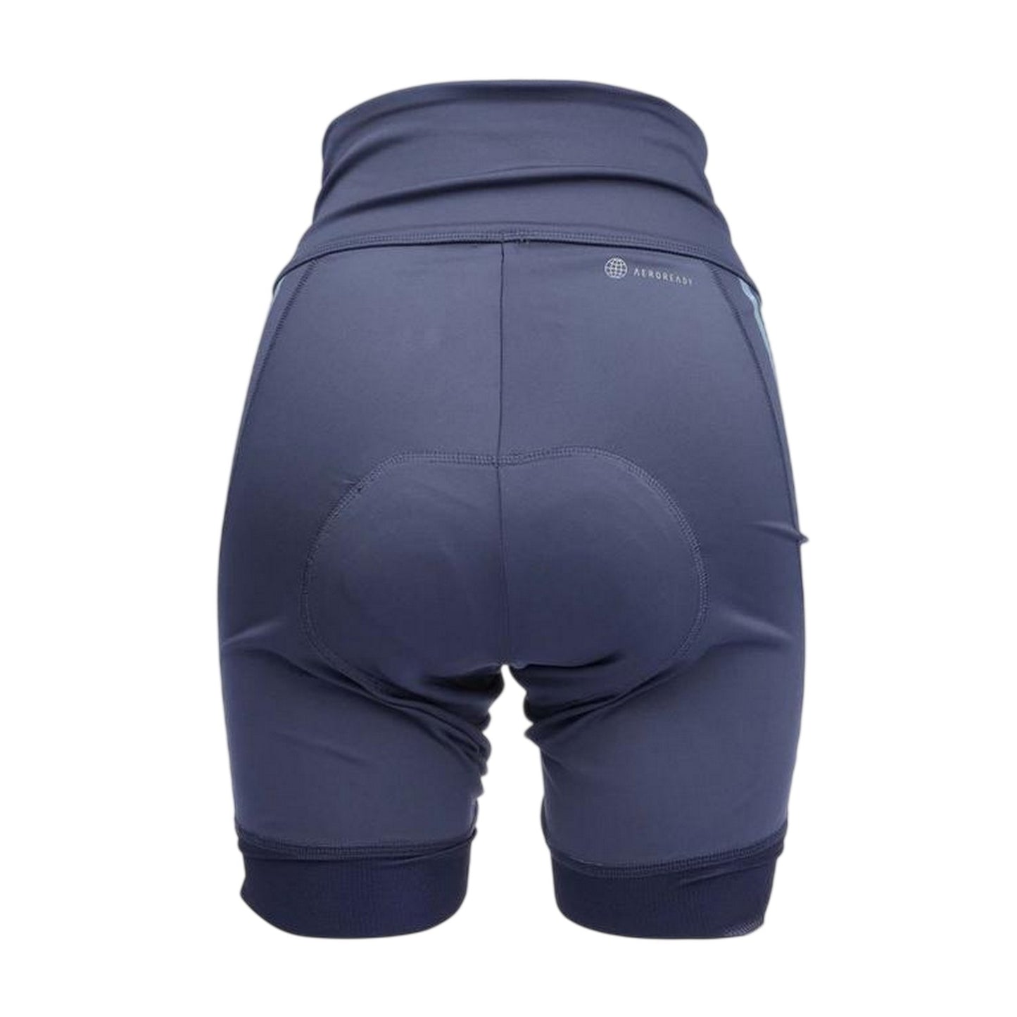 Navy - Back - Adidas Womens-Ladies Cycling Shorts