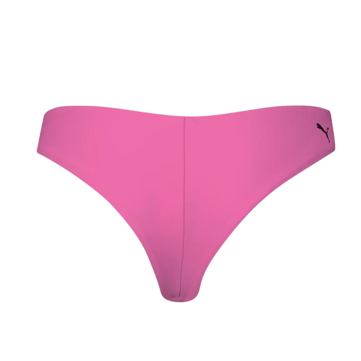 Fluorescent Pink - Back - Puma Womens-Ladies Bikini Bottoms