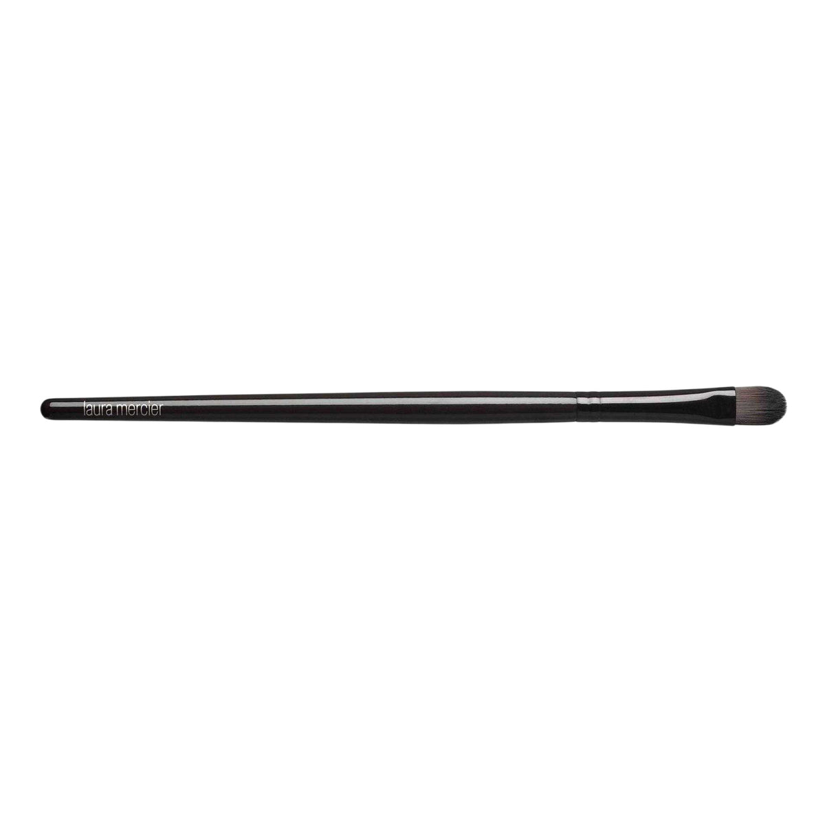 Black - Back - Laura Mercier Logo Eye Shadow Brush