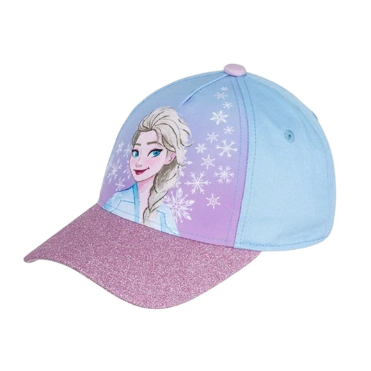 Frozen - Front - Frozen Childrens-Kids Elsa Baseball Cap