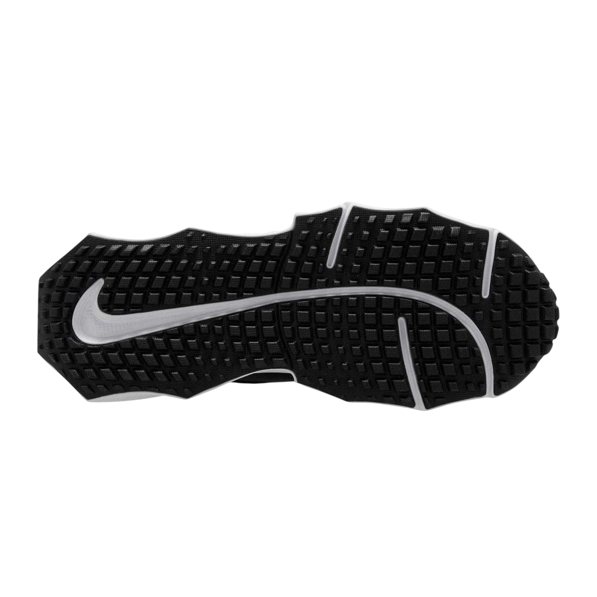 Black-White - Lifestyle - Nike Womens-Ladies Aura Edge Mesh Trainers
