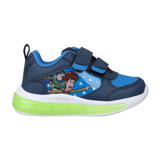 Blue - Front - Toy Story Baby Boys Light Up Trainers