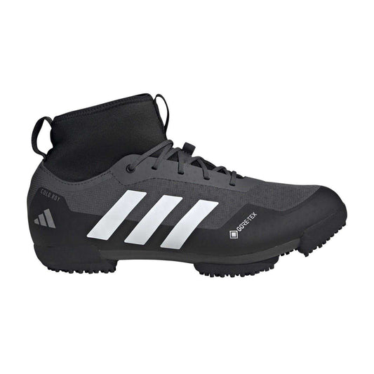 Grey - Front - Adidas Mens Gravel Cold.Rdy GORE-TEX Cycling Shoes