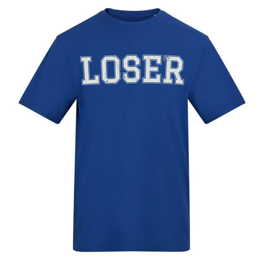 Blue - Front - AWD Mens Loser T-Shirt